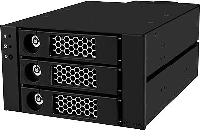 Купить RaidSonic ICY BOX IB-553SSK - Gehäuse für Speicherlaufwerke mit Lüfter - 8,9 cm (3.5") - 13,3 cm to 8,9 cm (5,25" bis 3.5") - Schwarz (IB-553SSK) в магазине wardena.ru