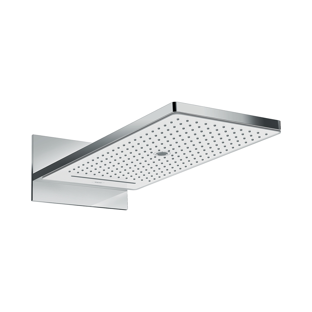 Купить Hansgrohe Rainmaker Select Верхний душ 580 3jet хром-черный матовый 24001600 в магазине wardena.ru
