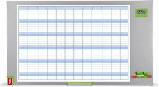 Купить NOBO Jahresplaner Performance Plus (B)1.035 x (H)600 mm 1 Jahr in 12 Monaten, weiße, magnethaftende, beschreibbare (1902234) в магазине wardena.ru
