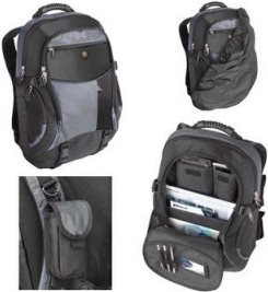 Купить Targus XL 17 - 45,70cm (18")  / 43.1cm - 45.7cm Laptop Backpack - Notebook-Rucksack - 45.7 cm (18") - Schwarz, Blau (TCB001EU) в магазине wardena.ru