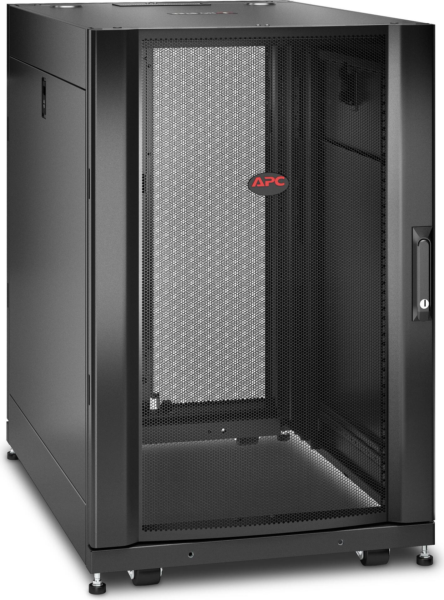 Купить APC NetShelter SX - Schrank - Netzwerkschrank - Schwarz - 18U - 48.3 cm (19") (AR3006) в магазине wardena.ru