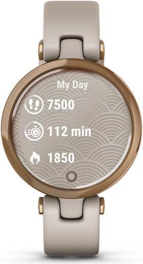 Купить Garmin Lily - Sport - sandfarben - intelligente Uhr mit Band - Silikon - sandfarben - Handgelenkgröße: 110-175 mm - einfarbig - Bluetooth - 24 g (010-02384-11) в магазине wardena.ru