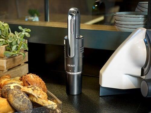 Купить Graef CrumbChef KC 502 Beutellos Schwarz (KC502EU) в магазине wardena.ru