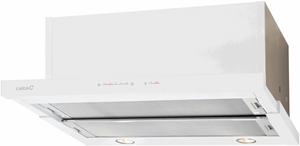 Купить CATA TF-7600 GWH Touch, 60 cm, 710 m³,/h, White Glass, Energy efficiency class A, 64 dB, Telescopic (TF-7600 GWH 02010203) в магазине wardena.ru