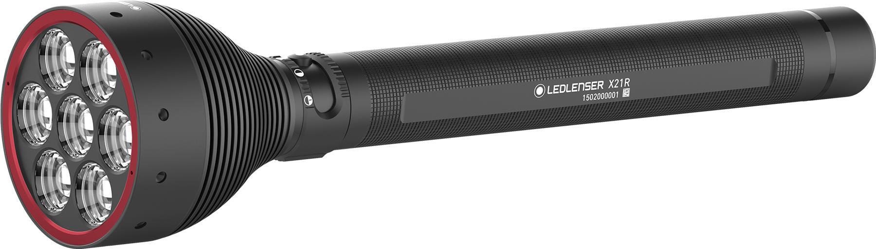 Купить Ledlenser X21R Taschenlampe Box Der erste Suchscheinwerfer für die Hand.Extreme Lichtleistung bis zu 800 Meter Leuchtweite mit bis zu 5000 Lumen dank High Intensity LEDs (501967) в магазине wardena.ru