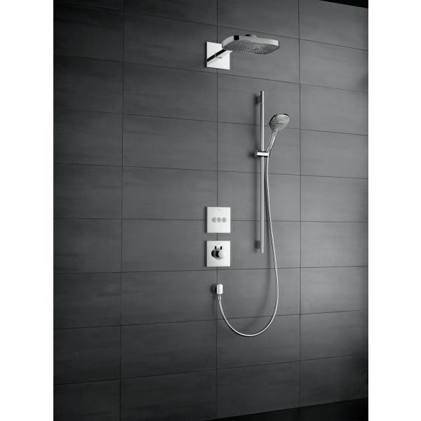 Купить Hansgrohe ShowerSelect Термостат ShowerSelect HighFlowShoferSelect термостат для душа скрытый монтаж хром-черный матовый 15760340 в магазине wardena.ru