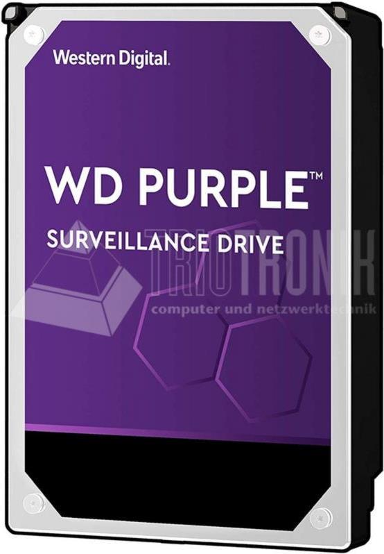 Купить WD Purple Surveillance Hard Drive WD30PURZ - Festplatte - 3 TB - intern - 8.9 cm (3.5") - SATA 6Gb/s - 5400 U/min - Puffer: 64 MB в магазине wardena.ru