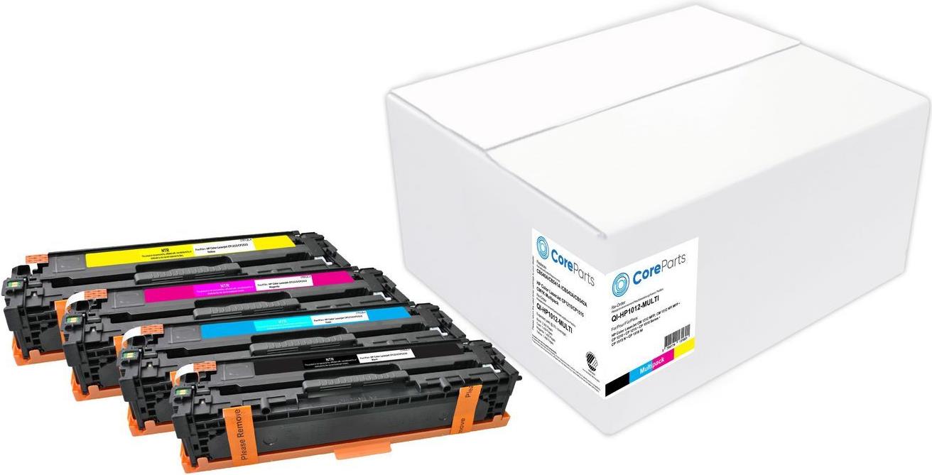 Купить CoreParts HP CP1215/CP1515 CMYK MultiPac (QI-HP1012-MULTI) в магазине wardena.ru