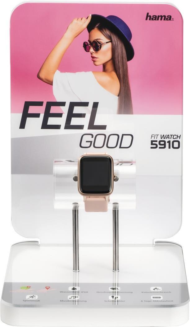 Купить Hama Demomodul-Erweiterung Fit Watch 5910 rosé, 18 x 21 cm, Austausch-Set, EN (73297601) в магазине wardena.ru