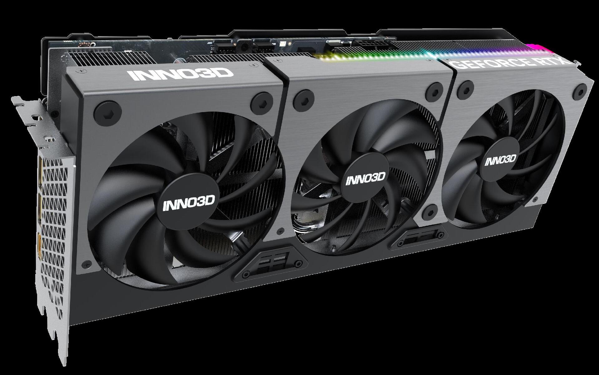 Купить InnoVISION Inno3D GeForce RTX 4080 X3 - OC Edition - Grafikkarten - GeForce RTX 4080 - 16GB GDDR6X - PCIe 4,0 x16 - HDMI, 3 x DisplayPort (N40803-166XX-187049N) в магазине wardena.ru