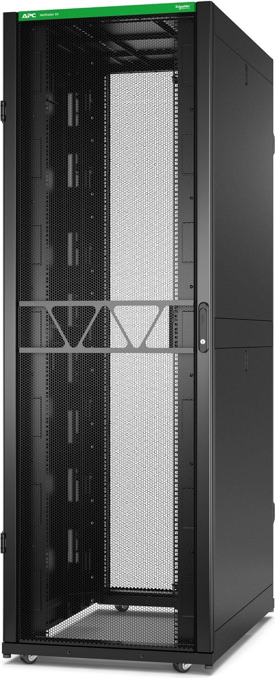 Купить APC NetShelter SX Gen 2 - Schrank Netzwerkschrank - 2258 (H) x 750 (B) x 1200 (T) mm, mit Seiten - bodenstehend - Schwarz - 48U - 48.3 cm (19") (AR3357B2) в магазине wardena.ru