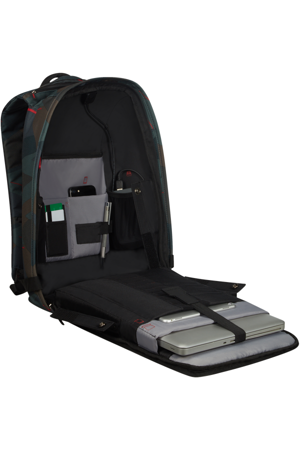 Купить Samsonite Securipak Notebooktasche 39,6 cm (15.6" ) Rucksack Camouflage (128822-4631) в магазине wardena.ru