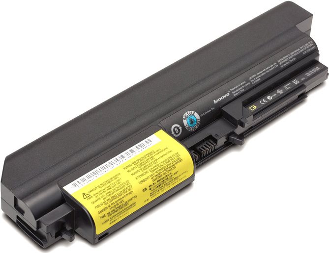 Купить Lenovo - Laptop-Batterie (verstärkt) - Lithium-Ionen - 6 Zellen - 5200 mAh - für ThinkPad R400; R61 7732, 7733, 7734, 7735, 7736; T400; T61 1959, 6377, 6378, 6379, 6480 (41U3198) в магазине wardena.ru