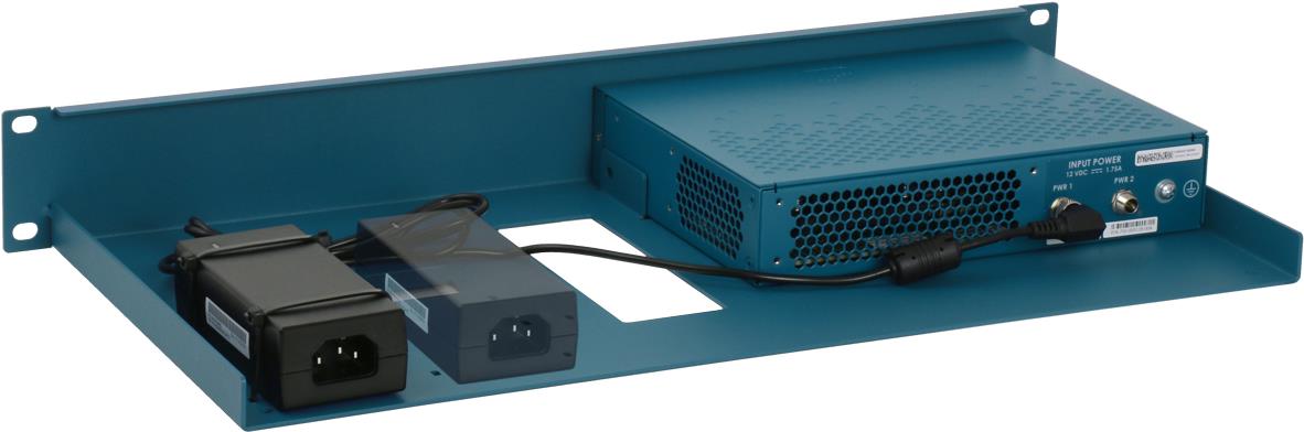 Купить Rackmount Solutions - Netzwerk-Einrichtung - Rack montierbar - Azure Blue, RAL 5009 - 1.3U (RM-PA-T2) в магазине wardena.ru