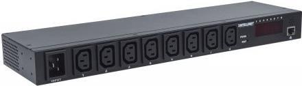 Купить Intellinet Intelligent - Stromverteilungseinheit (Rack - einbaufähig) - Wechselstrom 110-240 V - Ethernet - Eingabe, Eingang IEC 60320 C20 - Ausgangsbuchsen: 8 (IEC 60320 C13) - 48.3 cm (19") (163682) в магазине wardena.ru