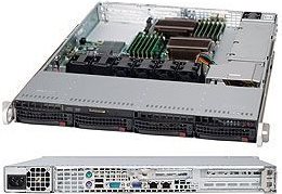 Купить Super Micro Supermicro SC815 TQ-600WB - Rack - einbaufähig - 1U - Erweitertes ATX - SATA/SAS - Hot-Swap 600 Watt - Schwarz (CSE-815TQ-600WB) в магазине wardena.ru