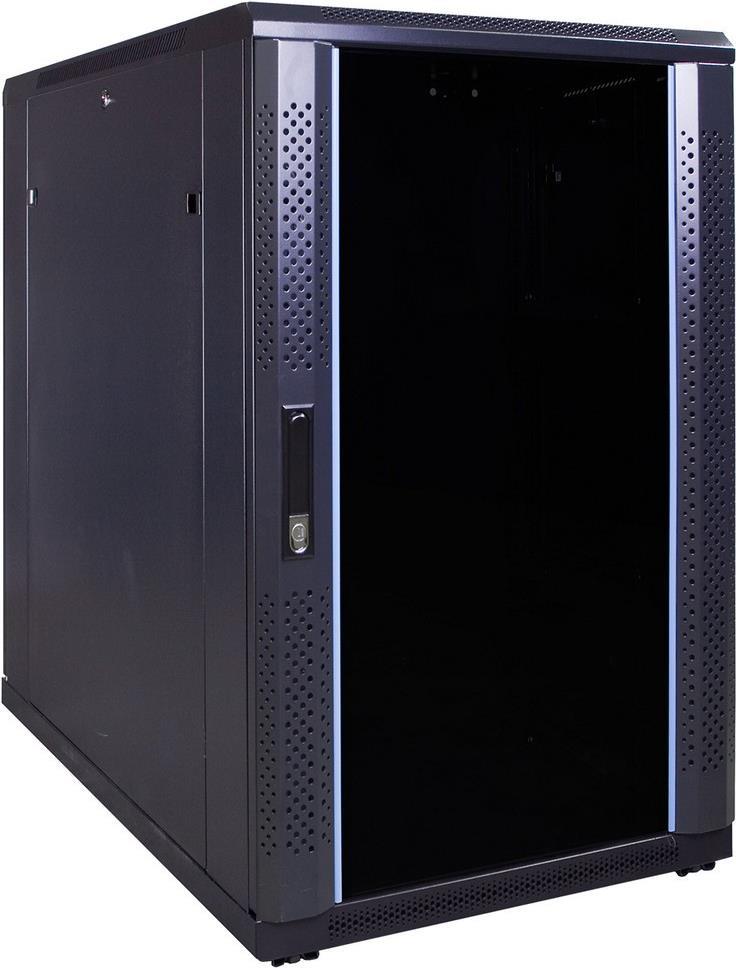 Купить DSIT 18 HE 19” Serverschrank, mit Glastür (BxTxH) 600 x 1000 x 1000mm (DS6018) в магазине wardena.ru