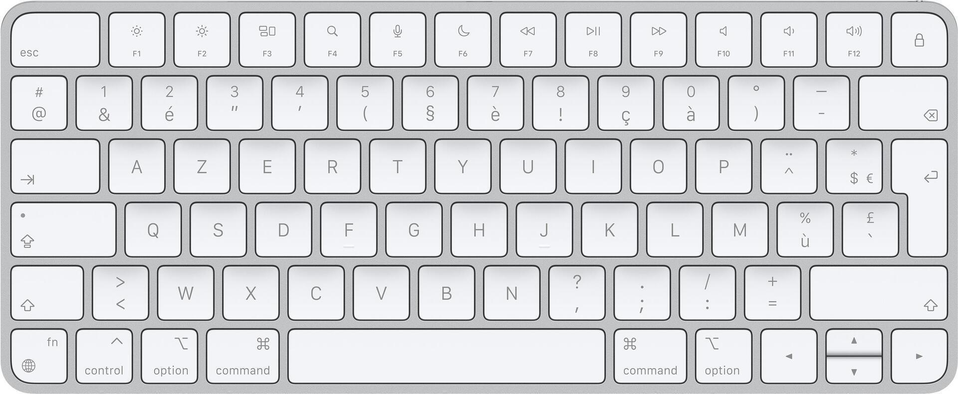 Купить Apple Magic Keyboard - Tastatur - Bluetooth - AZERTY - Französisch - für 10.2"  iPad, 10.5"  iPad Air, 10.9"  iPad Air, iPad mini 5, iPhone 11, 12, SE, XR (MK2A3F/A) в магазине wardena.ru