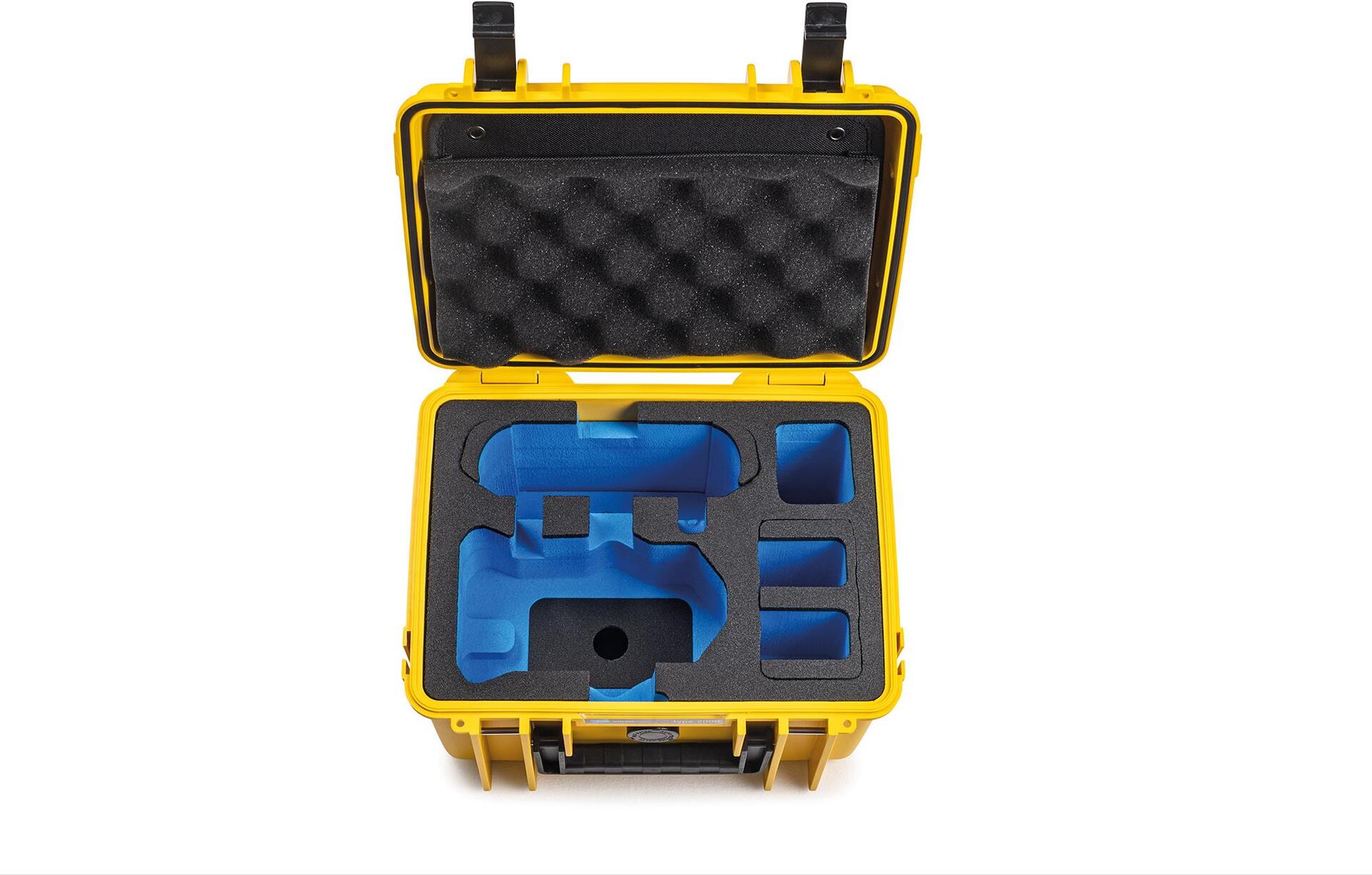 Купить B&W 2000/Y/MINI3 Hülle für Kameradrohnen Hard-Case Gelb Polypropylen (PP) (2000/Y/MINI3) в магазине wardena.ru