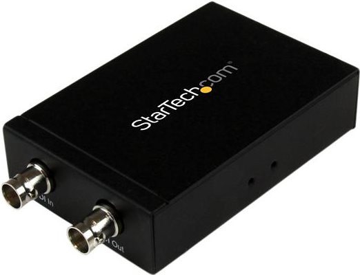Купить StarTech.com SDI to HDMI Converter - 3G SDI to HDMI Adapter with SDI Loop Through Output - Videokonverter - 3G-SDI - Schwarz (SDI2HD) в магазине wardena.ru