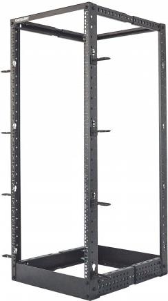 Купить Intellinet - Open frame rack (4 post) - Schwarz, RAL 9005 - 45U - 48,3 cm (19") (714259) в магазине wardena.ru