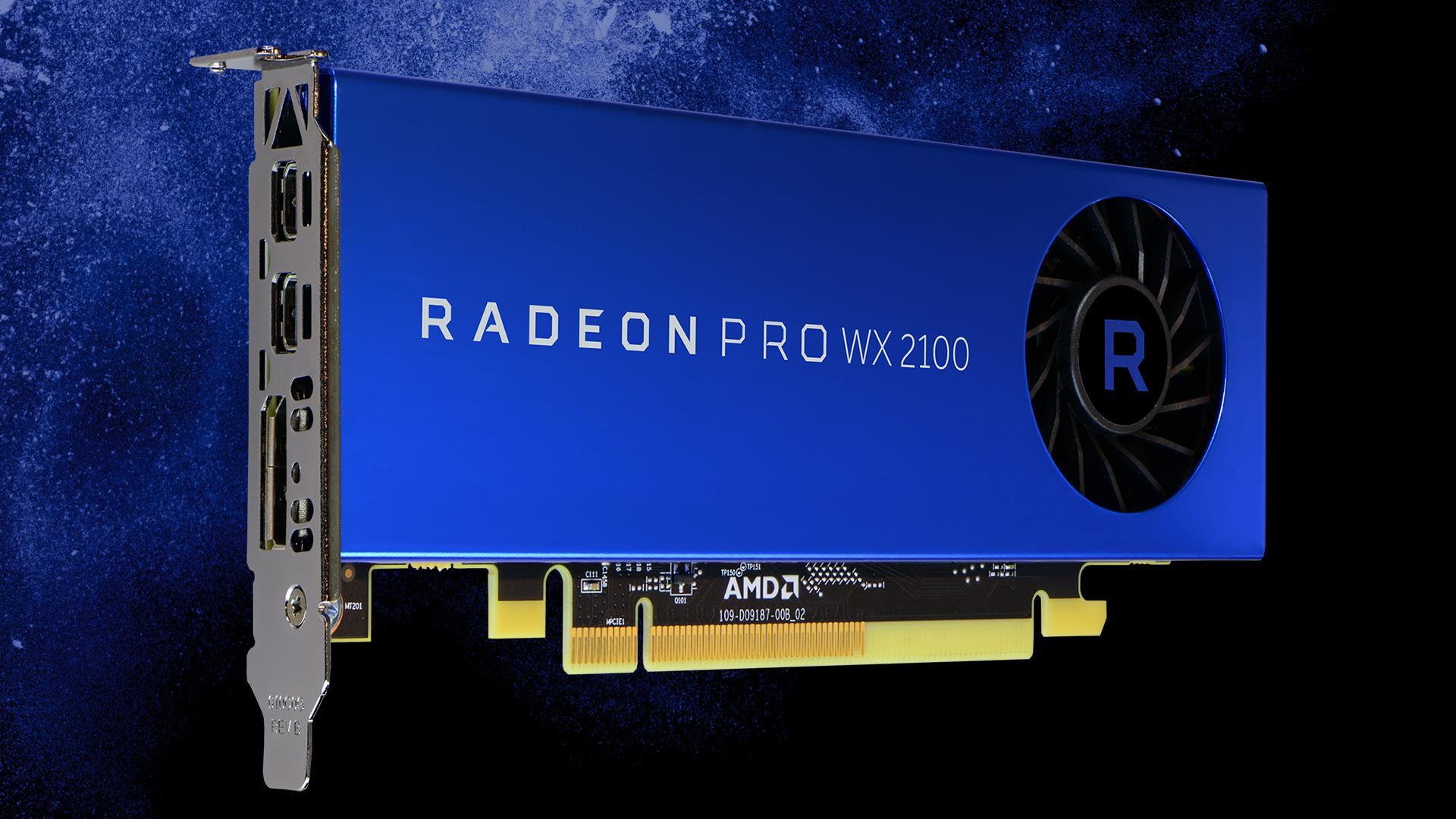 Купить AMD Radeon Pro WX 2100 - Grafikkarten - Radeon Pro WX 2100 - 2GB GDDR5 - PCIe 3.0 x16 - 2 x Mini DisplayPort, DisplayPort (100-506001) в магазине wardena.ru