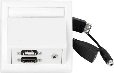 Купить VivoLink WI221260 HDMI + USB A + 3,5mm Steckdose (WI221260) в магазине wardena.ru