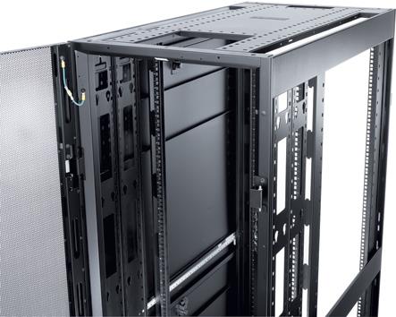 Купить APC NetShelter SX Enclosure with Roof and Sides - Schrank - Schwarz - 48U - 48.3 cm (19") (AR3307) в магазине wardena.ru