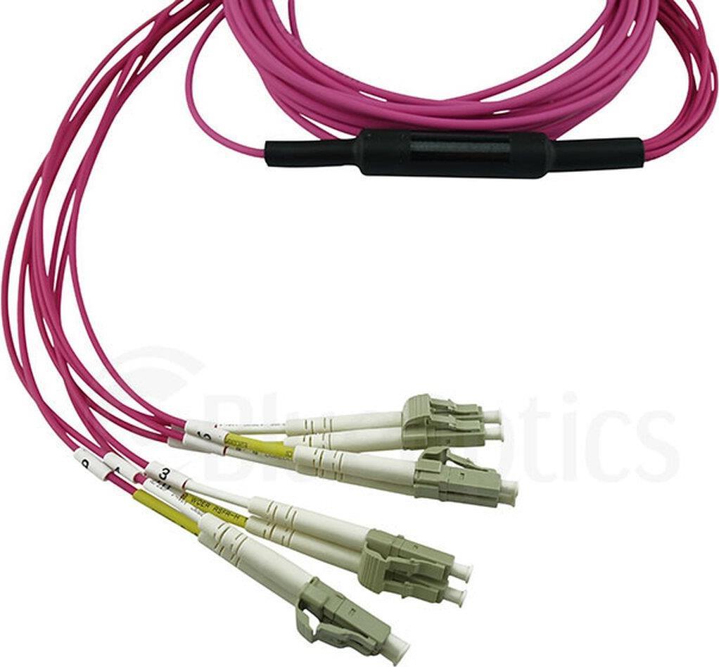 Купить Kompatibles Dell EMC CBL-MPO12-4LC-OM4-7M BlueOptics LWL Breakout Patchkabel, MPO/UPC, 4xDuplex LC/UPC, 7.5 Meter, Multimode G50/125µm, OM4, MPO Einfügedämpfung: unter 0.3dB, LC Einfügedämpfung: unter 0.2dB, Markenfaser, (CBL-MPO12-4LC-OM4-7M-BO) в магазине wardena.ru