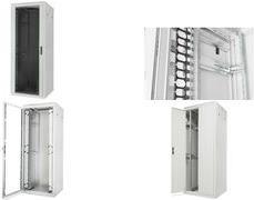 Купить DIGITUS Varioflex-N Series - Schrank Netzwerkschrank - 800 x 1000 mm (B x T) - Hellgrau, RAL 7035 - 42HE - 48,3 cm (19") (DN-43001) в магазине wardena.ru