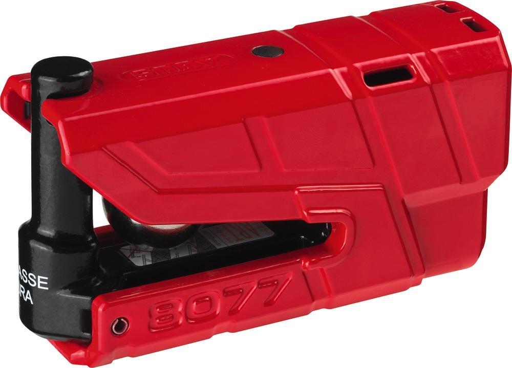 Купить ABUS GRANIT Detecto XPlus 8077 - Bremsscheibenschloss - Schlüssel, elektronisch - Rot (70440) в магазине wardena.ru