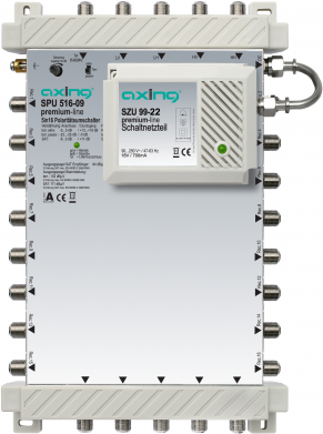 Купить Axing SPU 516-09 Satblock-Verteilung 5 Eingänge 16 Ausgänge (SPU 516-09) в магазине wardena.ru