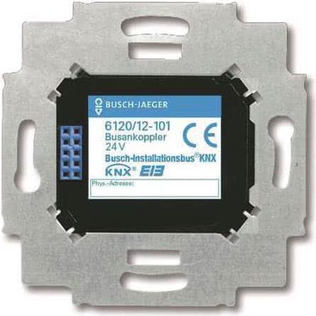 Купить Busch-Jaeger 6120/12-101 - Metallisch - CE - 71 mm - 71 mm - 73 g - 92 mm (2CKA006120A0074) в магазине wardena.ru