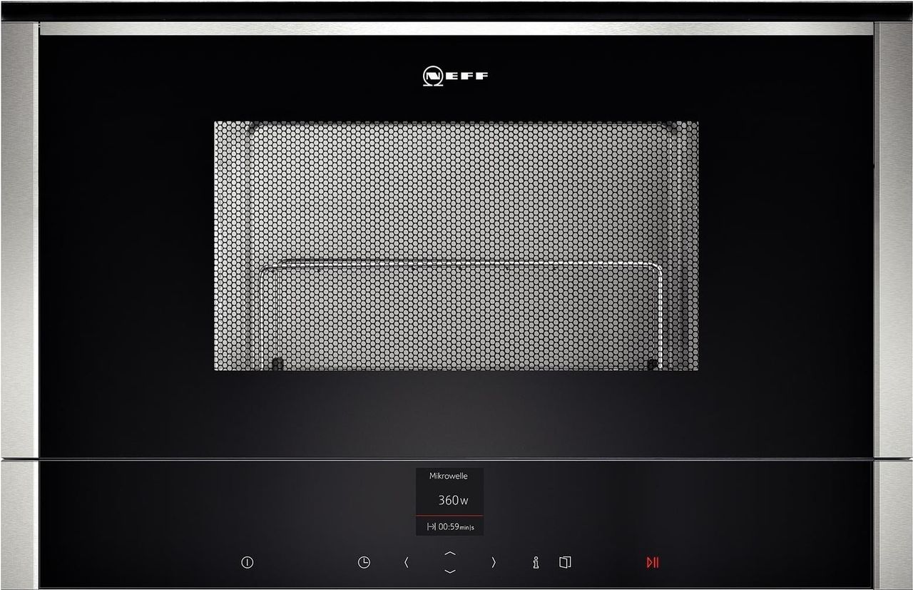 Купить NEFF C17GR00N0B - Mikrowellenofen mit Grill - eingebaut - 21 Liter - 900 W - rostfreier Edelstahl (C17GR00N0) в магазине wardena.ru