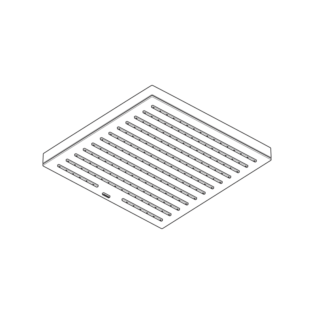 Купить Hansgrohe Pulsify E Верхний душ 260 1jet бронза матовая 24330140 в магазине wardena.ru