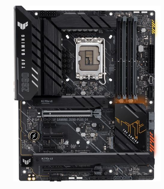 Купить ASUS TUF GAMING Z690-PLUS D4 - Motherboard - ATX - LGA1700-Sockel - Z690 Chipsatz - USB-C Gen2, USB-C Gen1, USB 3.2 Gen 1, USB 3.2 Gen 2, USB-C Gen 2x2 - 2.5 Gigabit LAN - Onboard-Grafik (CPU erforderlich) - HD Audio (8- (90MB18U0-M0EAY0) в магазине wardena.ru