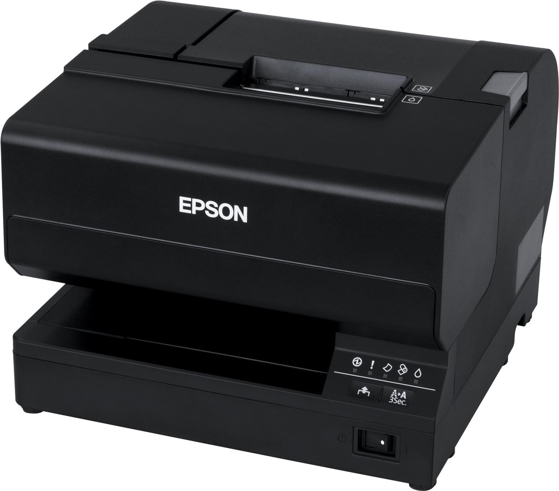 Купить EPSON POS Epson TM-J7700(321) W/O MICR,WHITE, INC PSU, EU (C31CF70321) в магазине wardena.ru