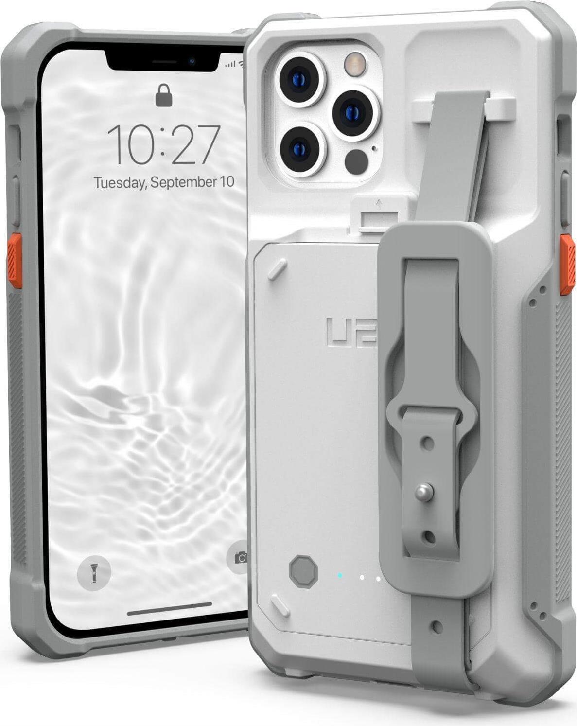 Купить Urban Armor Gear UAG iPhone 15 Workflow Batt Case WH/GR (114028BW4130) в магазине wardena.ru