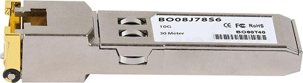 Купить BlueOptics SFP-10G-T-AR-BO Netzwerk-Transceiver-Modul Kupfer 10000 Mbit/s SFP+ (SFP-10G-T-AR-BO) в магазине wardena.ru