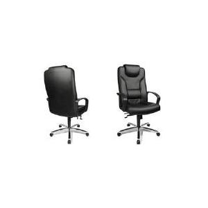 Купить Topstar Chefsessel "Comfort Point 127,00cm (50"), chrom / schwarz Lehne / Sitz aus PU-beschichtetem Kunstleder, mit Lenden- - 1 Stück (7819 D60) в магазине wardena.ru