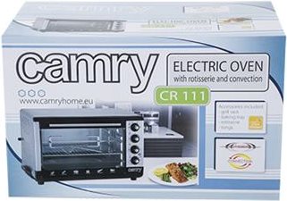 Купить Camry Electric Oven CR 111 43 L, White/Black, 2000 W (CR 111) в магазине wardena.ru