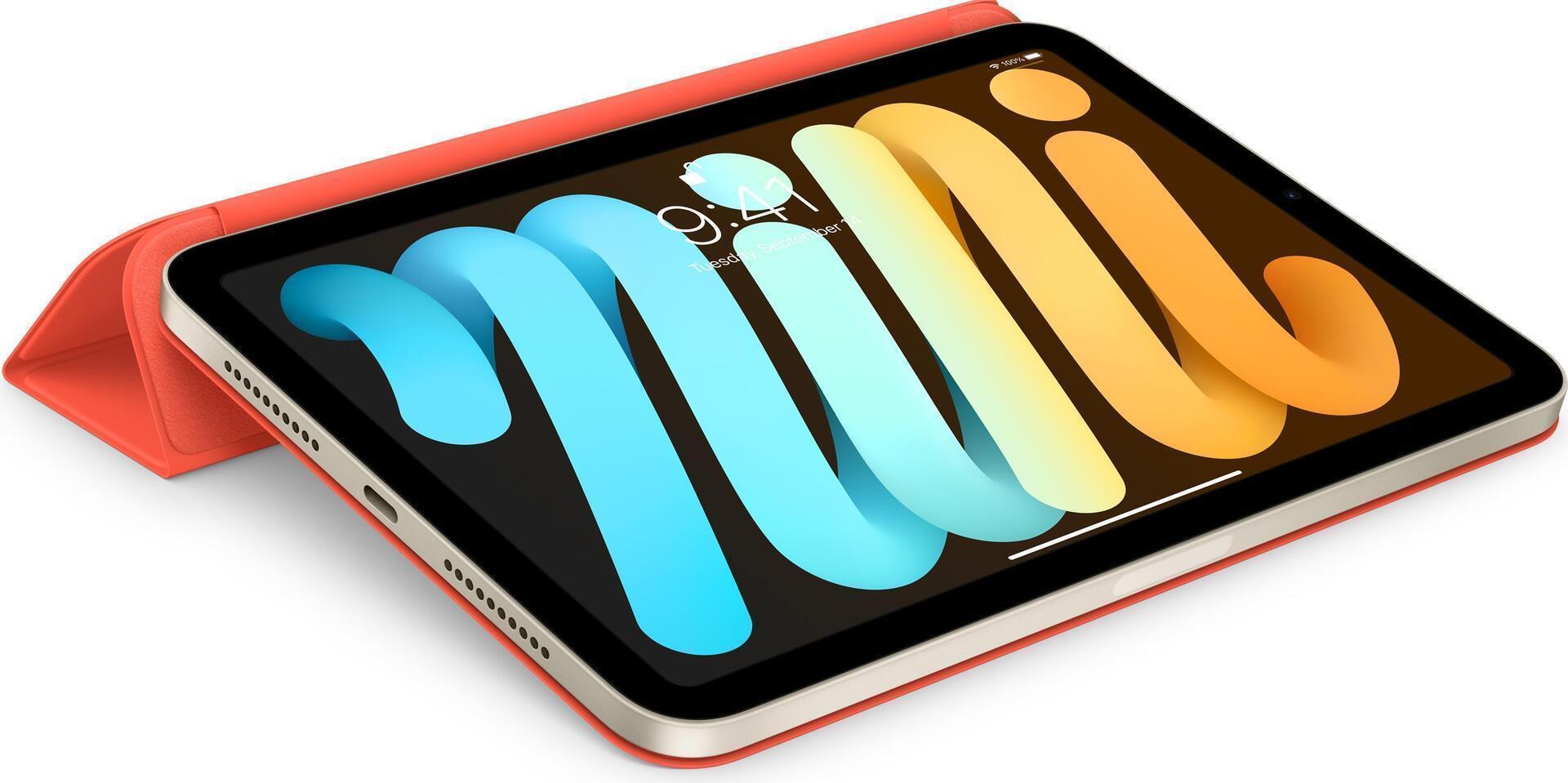 Купить Apple Smart - Flip-Hülle für Tablet - Electric Orange - für iPad mini (6. Generation) (MM6J3ZM/A) в магазине wardena.ru