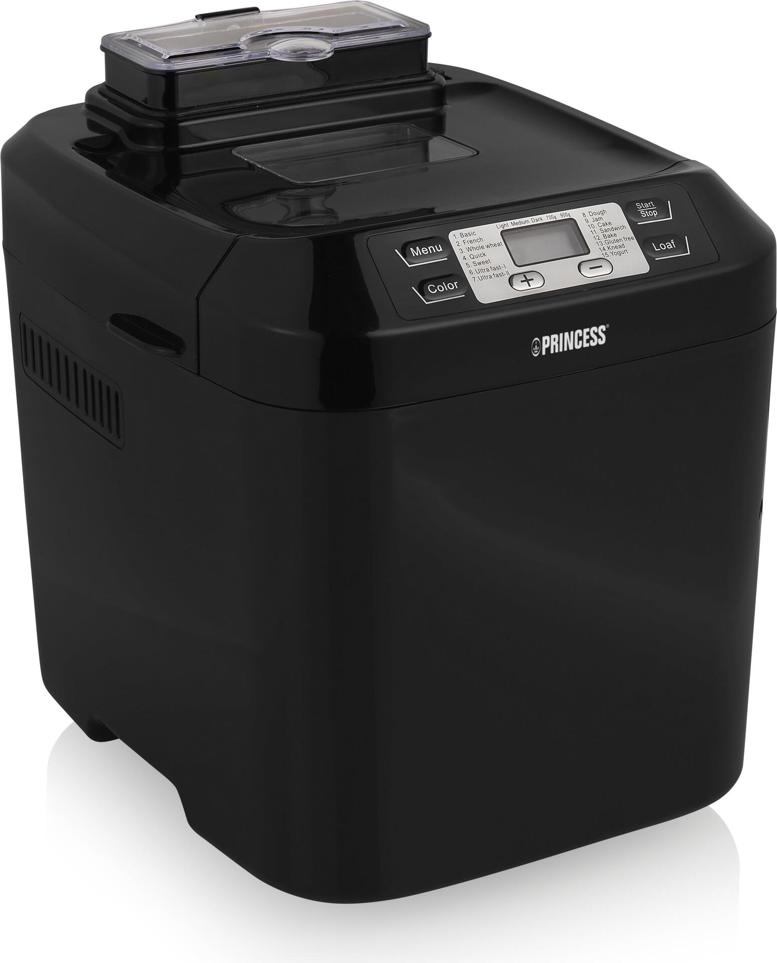 Купить Princess 152010 Brotbackautomat - 907,2 g - Startzeitvorwahl - Bullauge - Timer - Variable einstellbare Krustenbräunung - Warmhaltefunktion (01.152010.01.001) в магазине wardena.ru