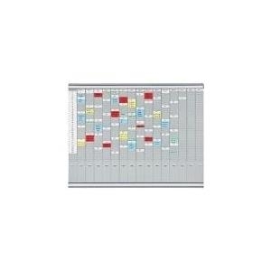 Купить FRANKEN T-Kartentafel Universal Planer (B)1.003 x (H)783 mm Rahmen: Kunststoff, hellgrau, 16 Träger à 35 Schlitze, - 1 Stück (PV1015) в магазине wardena.ru