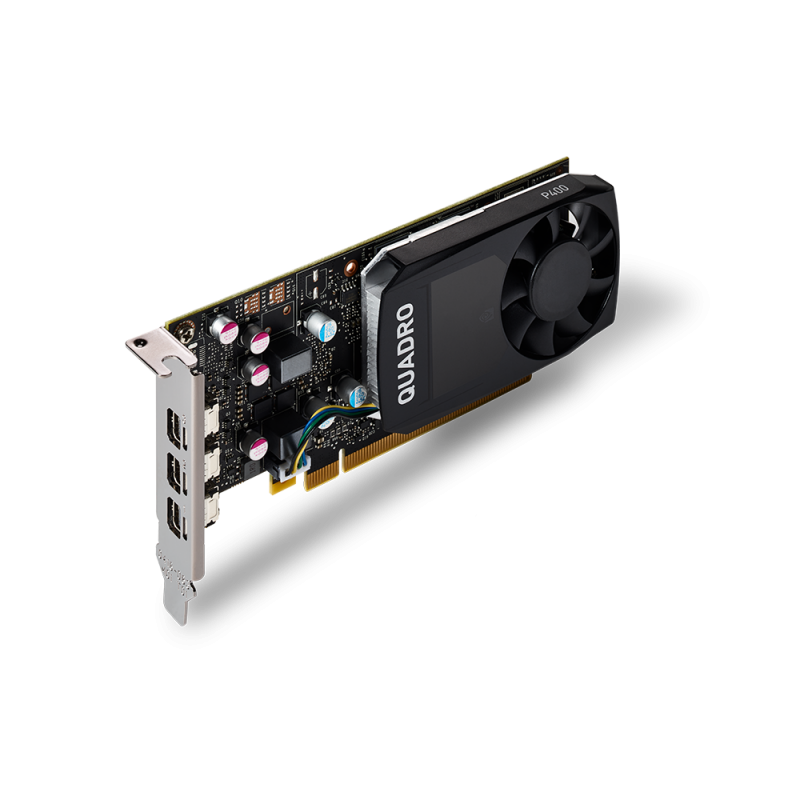 Купить PNY NVIDIA Quadro P400 V2 2GB PCIe 3.0 Workstation Grafikkarte 3x Mini-DP(VCQP400V2-PB) в магазине wardena.ru