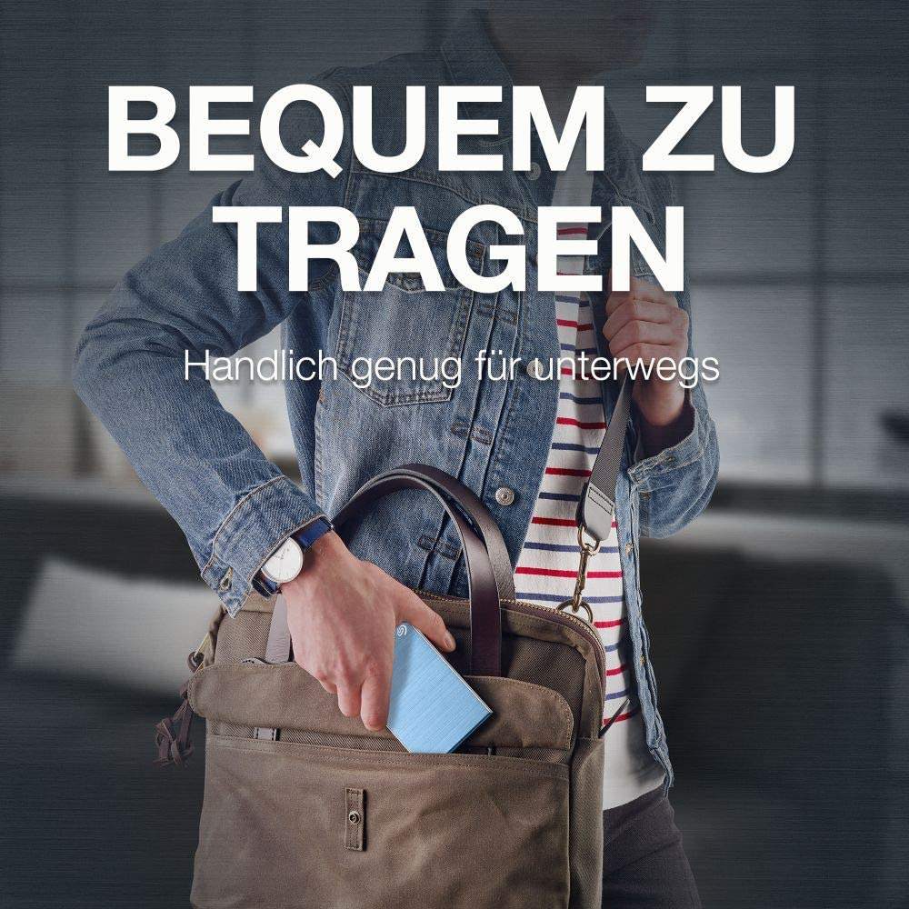 Купить Seagate One Touch HDD STKC4000402 - Festplatte - 4 TB - extern (tragbar) - USB 3.2 Gen 1 - Hellblau - mit 2 Jahre Seagate Rescue Datenwiederherstellung в магазине wardena.ru