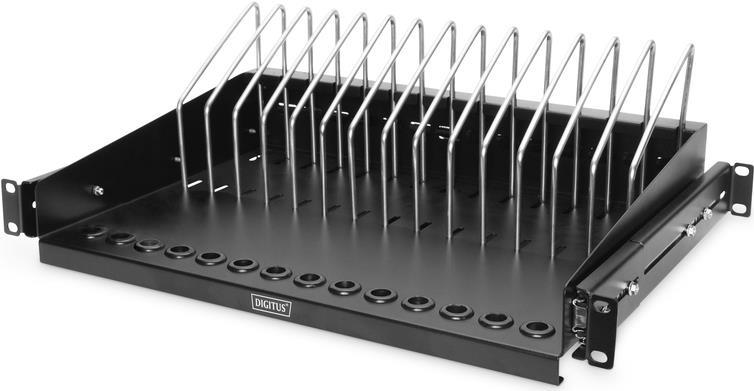 Купить Digitus DN-97665 - Rack - Regal - Schwarz, RAL 9005 - 1U - 48.3 cm (19") в магазине wardena.ru