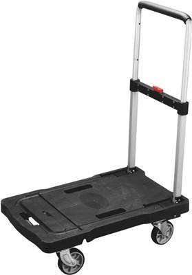 Купить BS Rollen Klappbügelwagen KS 653x415mm H920mm TL150kg Kunstst.schwarz (TWG.150) в магазине wardena.ru