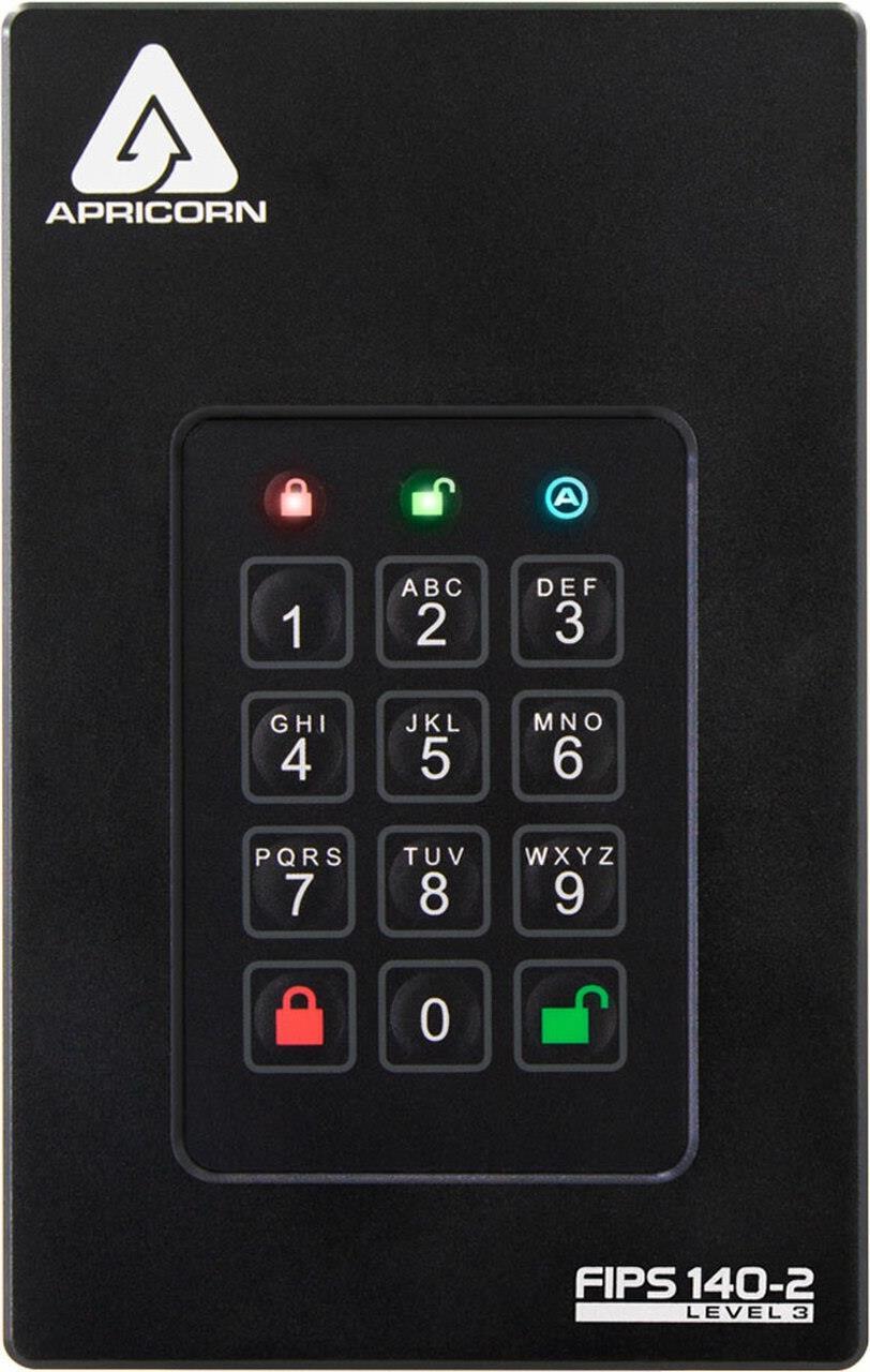 Купить Apricorn AFL3-5TB Externe Festplatte 5000 GB Schwarz (AFL3- 5TB) в магазине wardena.ru