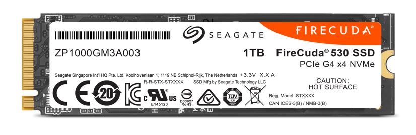Купить Seagate FireCuda 530 ZP1000GM3A013 - SSD - 1 TB - intern - M.2 2280 - PCI Express 4.0 x4 (NVMe) (ZP1000GM3A013) в магазине wardena.ru